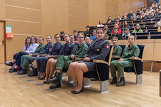 Spotkanie z cyklu "Twarze lotnictwa" poświęcone kobietom pracującym w lotniczym mundurze,