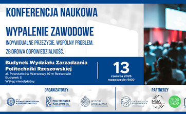 Zaproszenie na Konferencję „Wypalenie zawodowe – wyzwanie dla ludzi i organizacji”