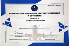 Na Politechnice Rzeszowskiej o bezpieczeństwie lotniczym